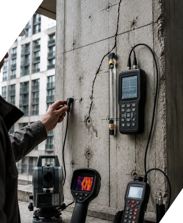 Инструментальное обследование зданий в Уссурийске от 15465 р. | ЭкспертизаРоссия