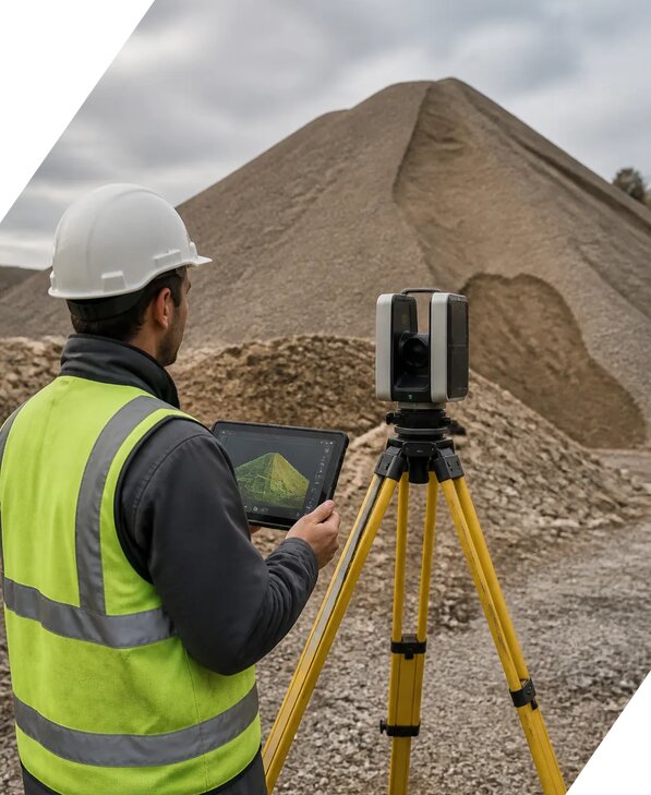 Лазерное 3D сканирование насыпей в Уссурийске от 15465 р. | ЭкспертизаРоссия